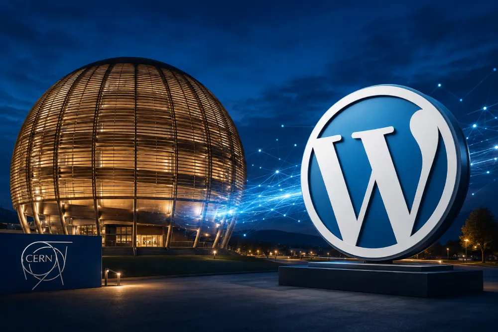 CERN prelazi na WordPRess
