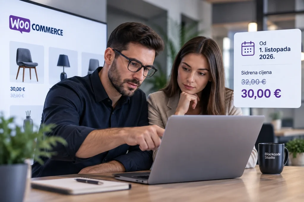 WooCommerce modul za sidrene cijene